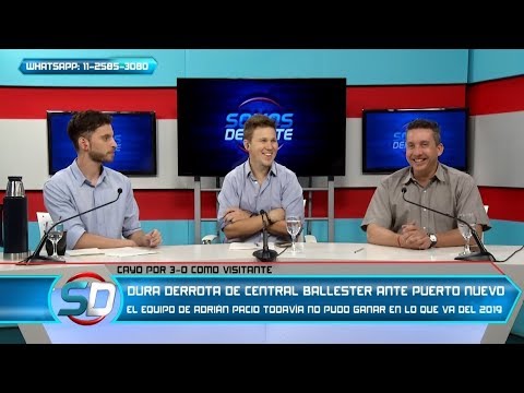 Primera derrota en la era Pacio al frente de Central Ballester