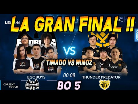 THUNDER vs EGOBOYS [BO5] - GRAN FINAL 🏆  - Movistar LPG Season 5 DOTA 2