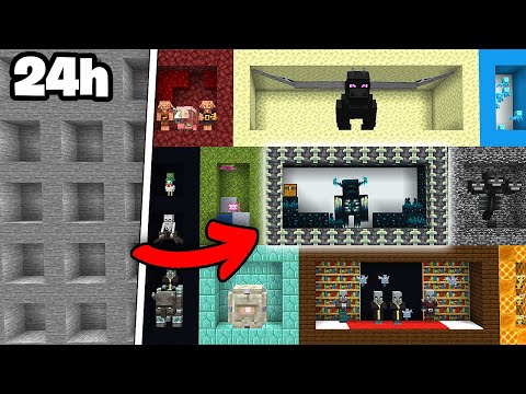 ZOOLÓGICO DOS MOBS RAROS NA CAVERNA