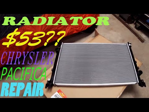 2005 Chrysler Pacifica radiator replacement - Random Garage