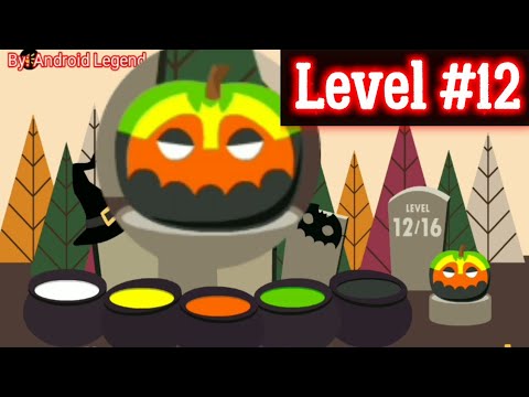 Boo! Factory balls Level 12 Android iOS walkthrough solution A Bart bonte game - YouTube