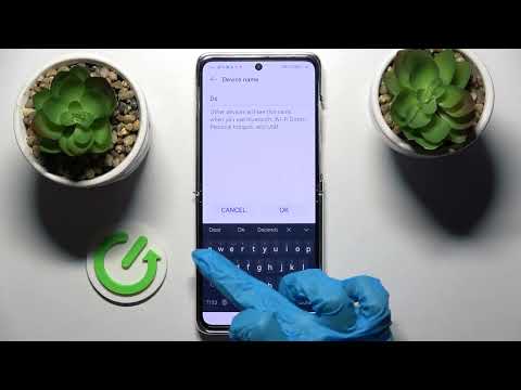 HUAWEI P50 Pocket and Renaming Process - Change Device Name