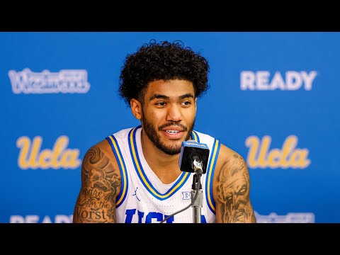 UCLA M. Basketball Postgame - Players, vs. Purdue (Jan. 20, 2026)