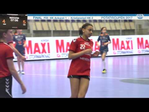 Potatiscupen 2017 A final F05  HK Ankaret1   Kristianstad HK2