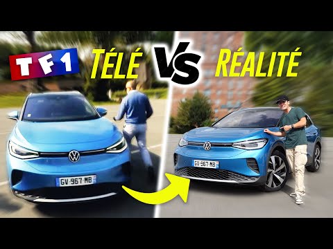 My response to the TF1 news on electric cars - I'm doing the trip again to check!