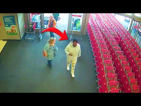 Moments Before Chaos Erupts at Target