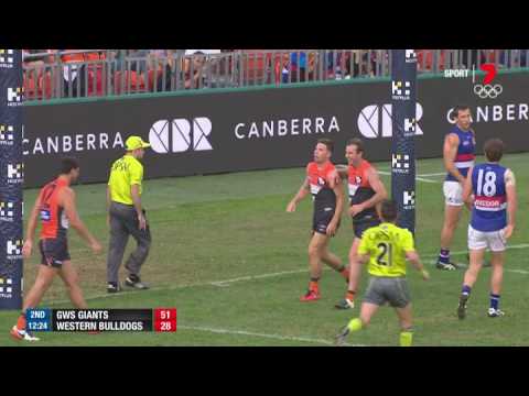 Round 9 AFL - GWS v Western Bulldogs Highlights
