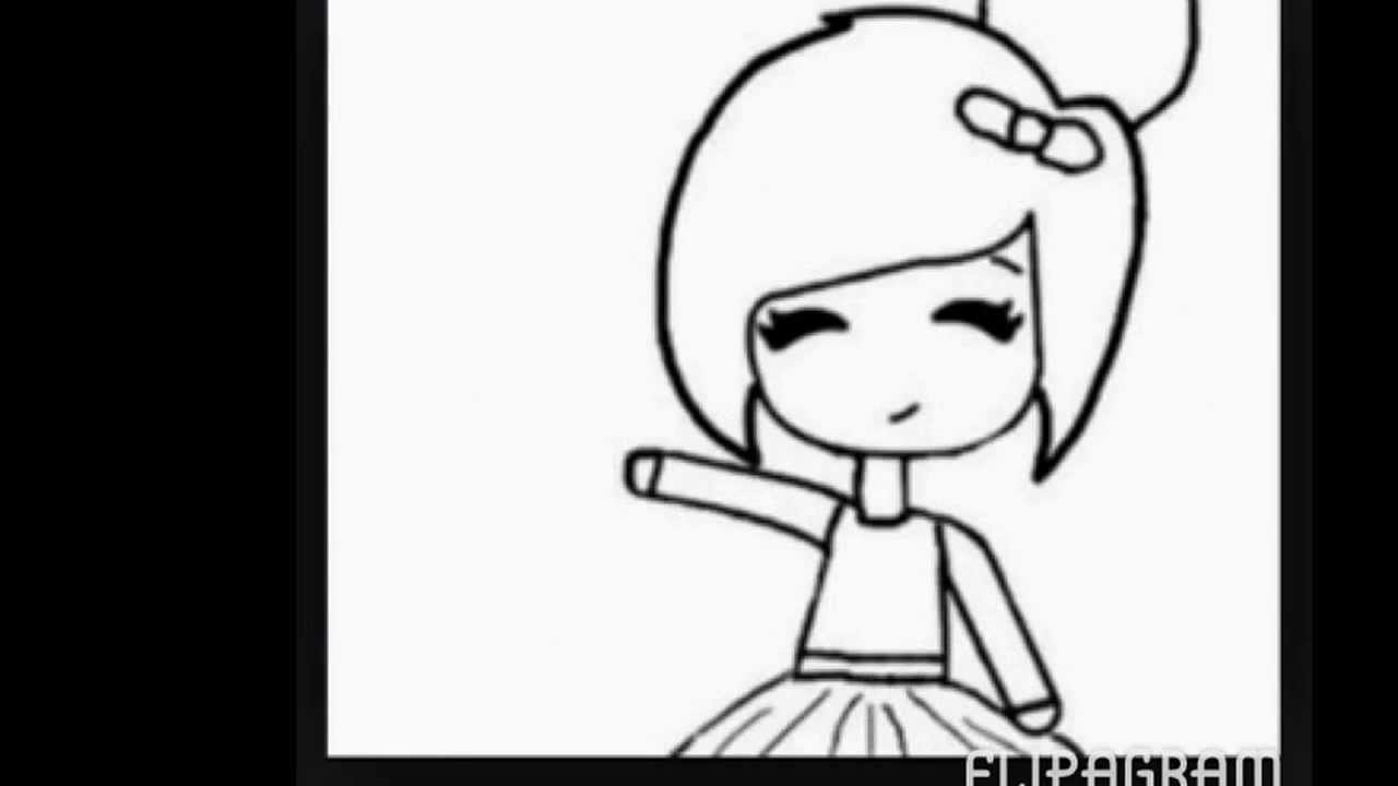 Blank chibi stencils