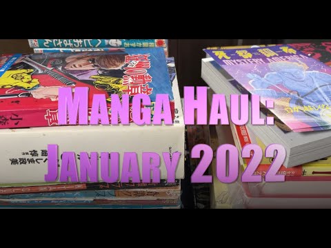 Manga Haul: January 2022 Horror, Gekiga, Retro, SciFi, and More!