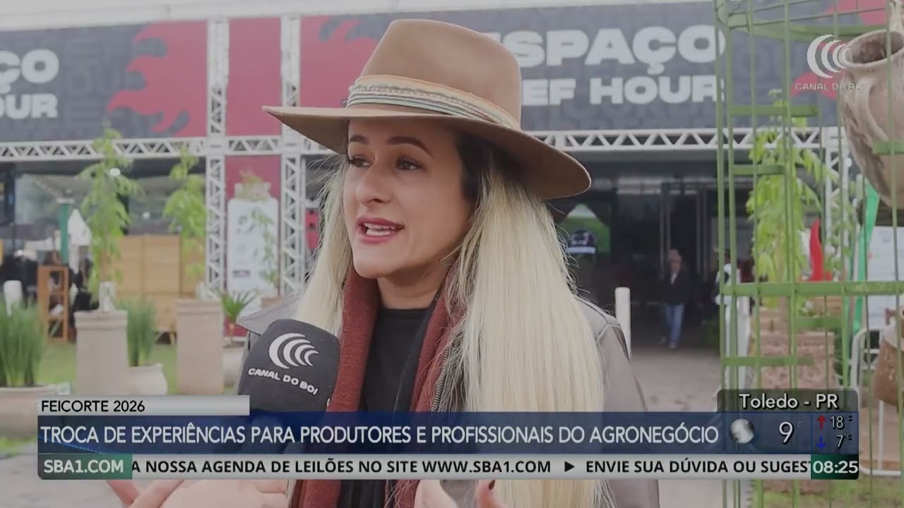 Feicorte 2026 promove troca de experiências entre produtores e profissionais do agronegócio