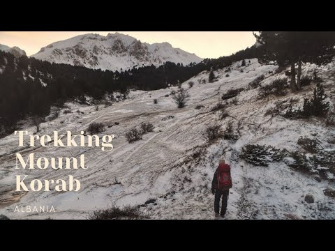 A winter trek on Mount Korab, Albania