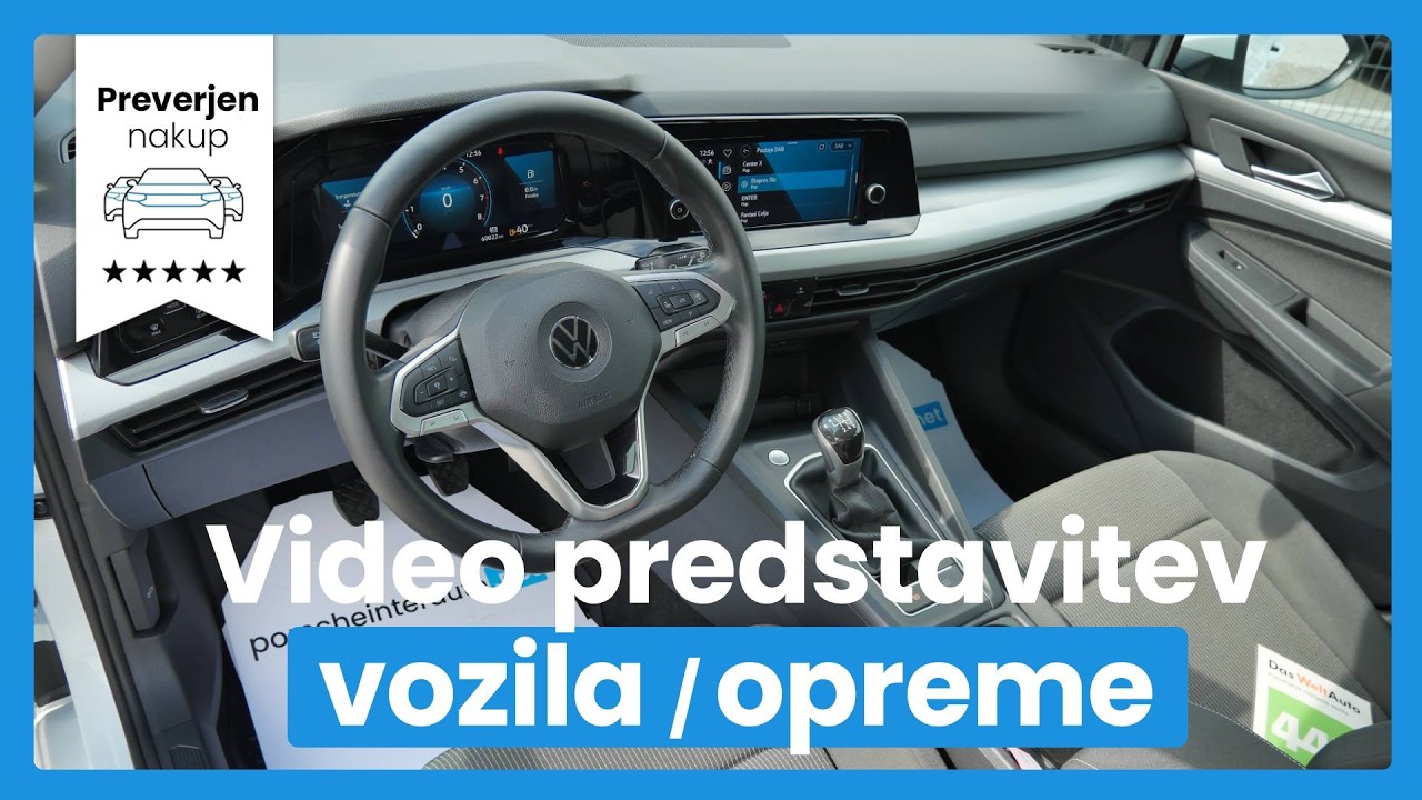 Volkswagen Golf 1.0 TSI - SLO. VOZILO - DAB - ACC