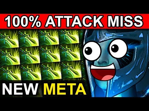 WTF 100% ATTACK MISS 4x BUTTERFLY PHANTOM ASSASSIN - DOTA 2 PATCH 7.07 NEW META PRO GAMEPLAY
