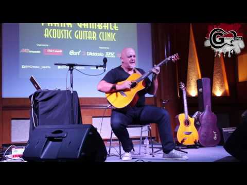 Frank Gambale Cort Acoustic Guitar Clinic Indonesia 2016