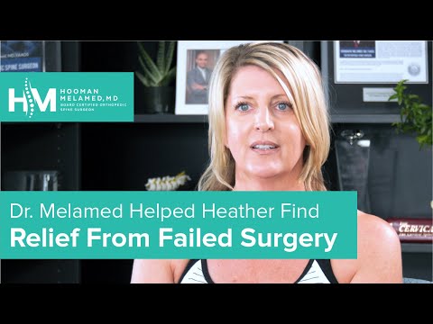 Heather's Relief From Failed Back Surgery | The Spine Pro