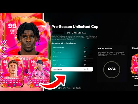 How to Complete Pre Season Unlimited Cup Objectives in FC 25