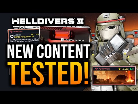 Helldivers 2 - New Lava Biome, Missions & Major!
