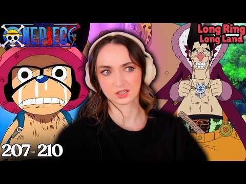 Long Ring Long Land is WILD | ONE PIECE | Episodes 207-210 Reaction & Discussion