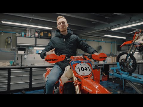 PRÉSENTATION de MA MOTO DE COURSE pour L'ENDURO DU TOUQUET !