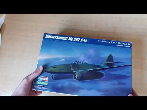 HobbyBoss Me 262 A-1a 1/48 [Box review]