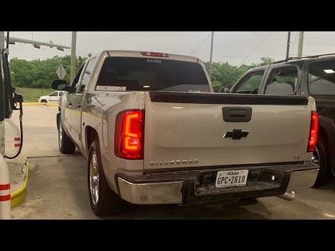 LED tail lights for the Silverado!