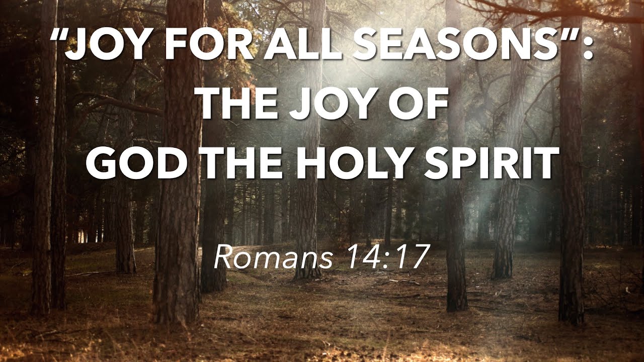 Joy for All Seasons - The Joy of God the Holy Spirit