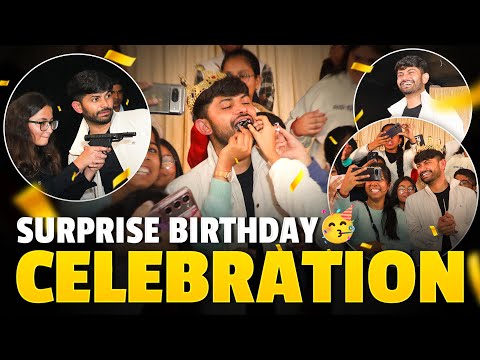 Surprising Digraj Sir On His Birthday | Student Special Vlog 🤩 #digrajsir #happybirthdayvlog