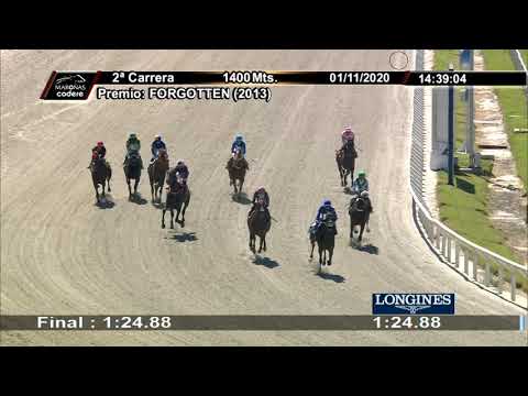 01/11/2020 – Hipodromo Maroñas – Carr 2 – FORGOTTEN (2013)