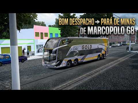 DE BOM DESPACHO A PARÁ DE MINAS COM O G8 DA MOD SHOP! - MAPA MINAS GERAIS ETS2