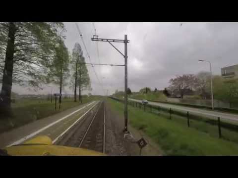 A train driver's view: Maastricht Randwyck - Sittard, MAT64, 22-Apr-2015.