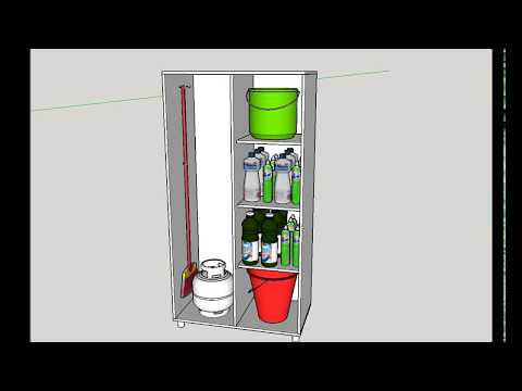 Armário Multiuso 2 Portas Despensa - Pronta Entrega - R$ 280,00 em