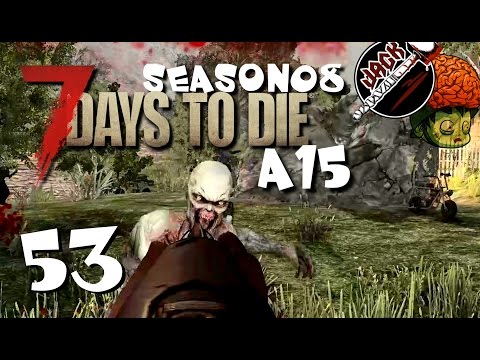 Hirnsturz-Bande - Sie kommen zur Base! [S08 E53] [Gameplay German Deutsch] [7 Days To Die A15]