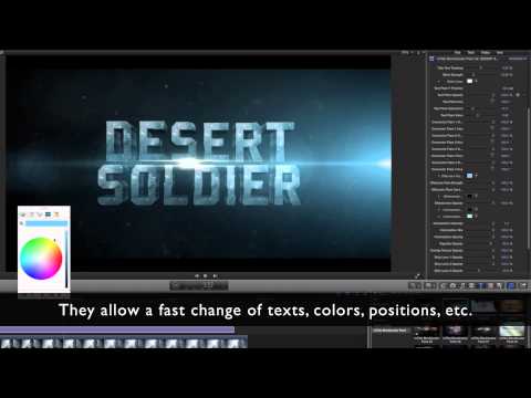 mTITLE TUTORIAL - 30 Cinematic Titles for FCPX and Motion 5 - FCPX Plugin