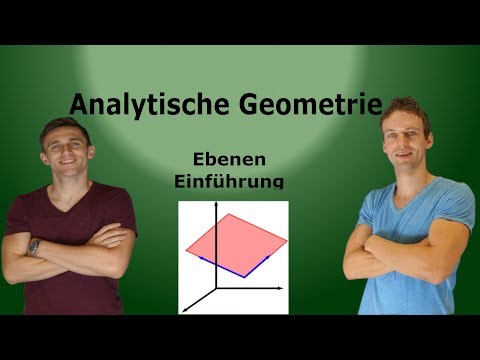 Analytische Geometrie - Ebenen Einführung, Aufgabe+Lösung