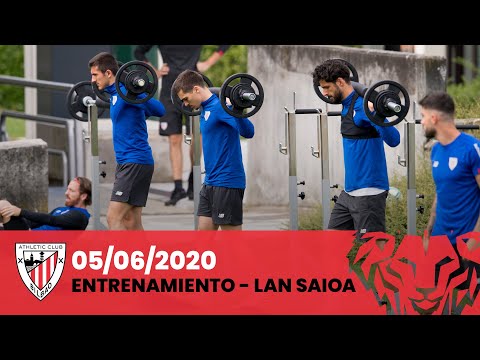 Imagen de portada del video Entrenamiento Athletic Club (05/06/2020)