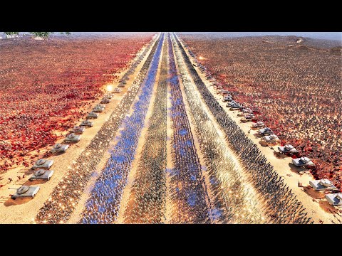 EIGHT LINES EVERY RANGED UNIT vs 2 MILLION ROMAN GENERALS | Ultimate Epic Battle Simulator 2 UEBS 2