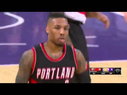 Portland Trailblazers vs Los Angeles Lakers  FULL Highlights  11.22.2015