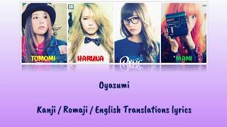 SCANDAL - Oyasumi Lyrics [Kan/Rom/Eng Translations]