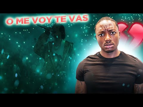 BLACK MAN REACCION CORRIDOS TUMBADOS! 🤯 (Natanael Cano - O Me Voy O Te Vas)