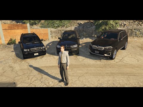 GTA V BMW X5 series E53   E70   F15 MOD