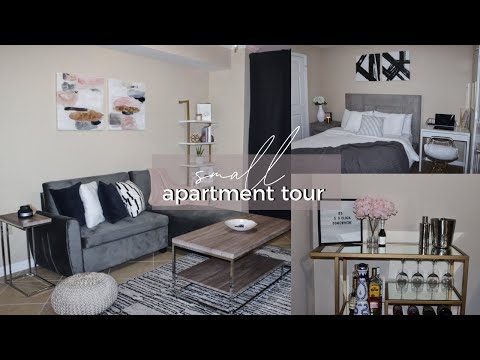 My Small Apartment Tour😭 | AFFORDABLE Minimal + Modern Decor