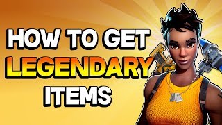 THE GOOD STUFF - How to get legendary weapons in Fortnite Save the World PVE