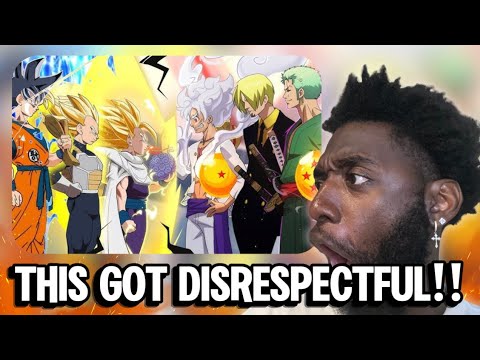 WAVE THE WHITE FLAG!!! 🤯 SLICE OF FUN – DBZ vs ONE PIECE (Reaction)