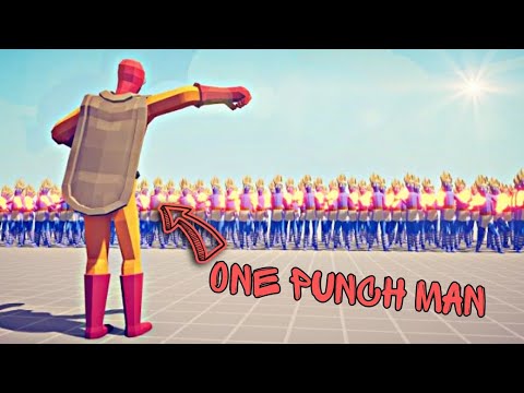 ONE PUNCH MAN vs 50x EVERY UNIT - Totally Accurate Battle Simulator TABS