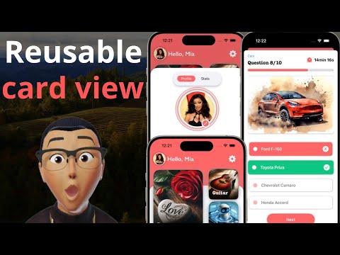 🔥 Building a Reusable Card View in SwiftUI #09