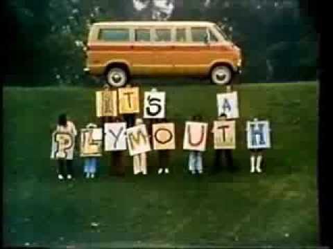 1975 Plymouth Voyager Van commercial -