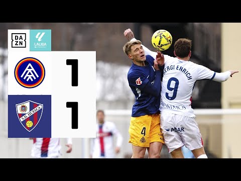 FC Andorra vs SD Huesca (1-1) | Resumen | Highlights LALIGA HYPERMOTION