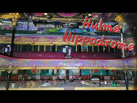 Inside the abandoned Hulme Hippodrome, Manchester