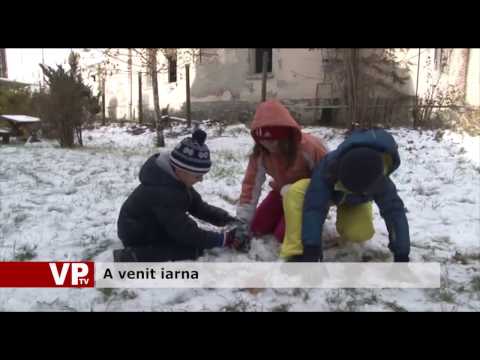 A venit iarna!