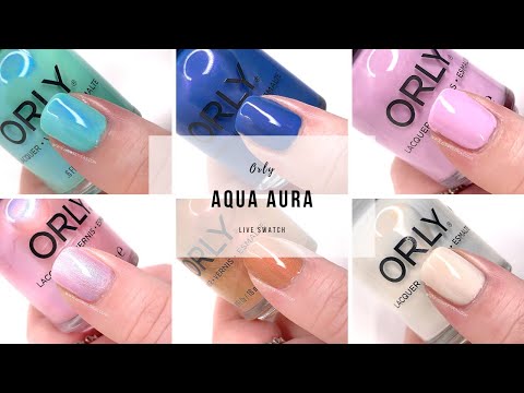 Orly Aqua Aura | 25 Sweetpeas